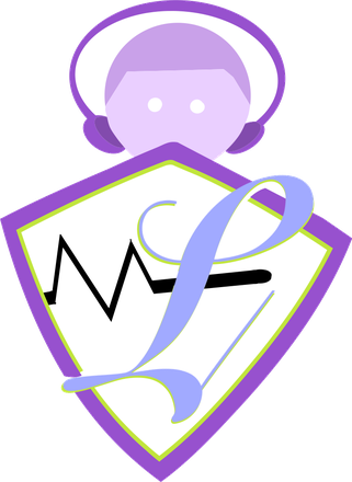 ListenLock logo: a listener in headphones behind a shield marked L, with a sound wave